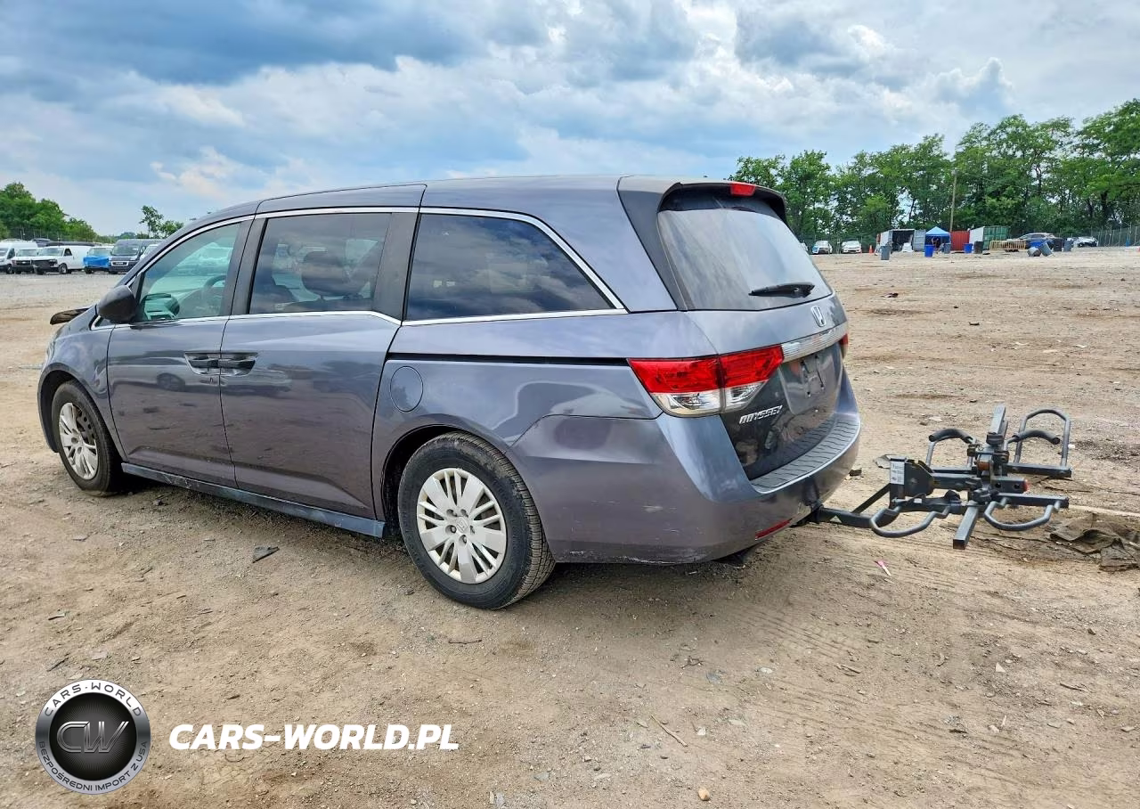 2016 Honda Odyssey Lx VIN:5FNRL5H2XGB014596 - 2