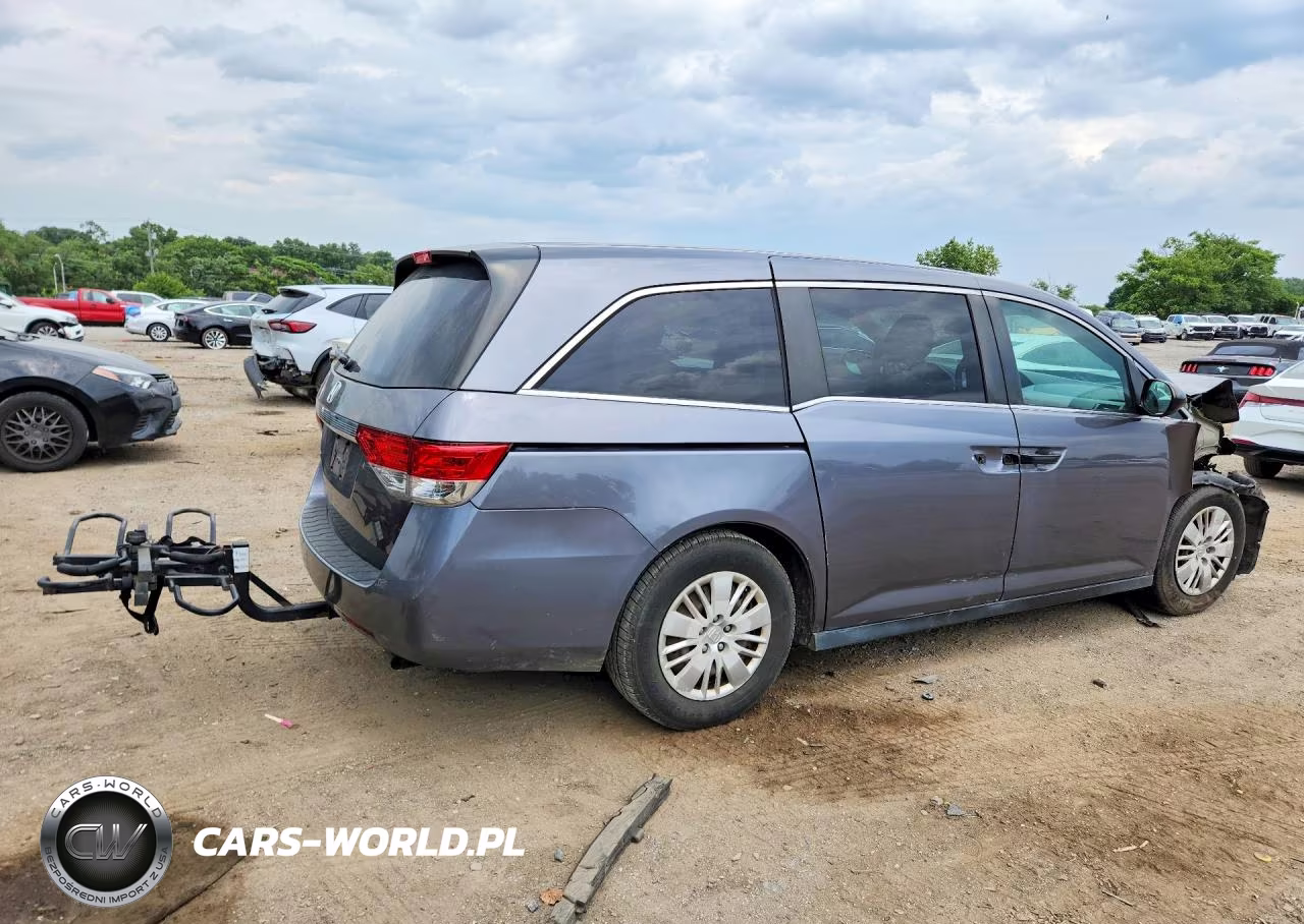 2016 Honda Odyssey Lx VIN:5FNRL5H2XGB014596 - 3