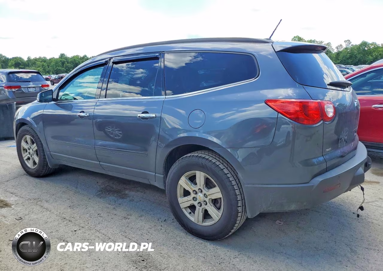 2012 Chevrolet Traverse Lt VIN:1GNKVGED7CJ354117 - 2