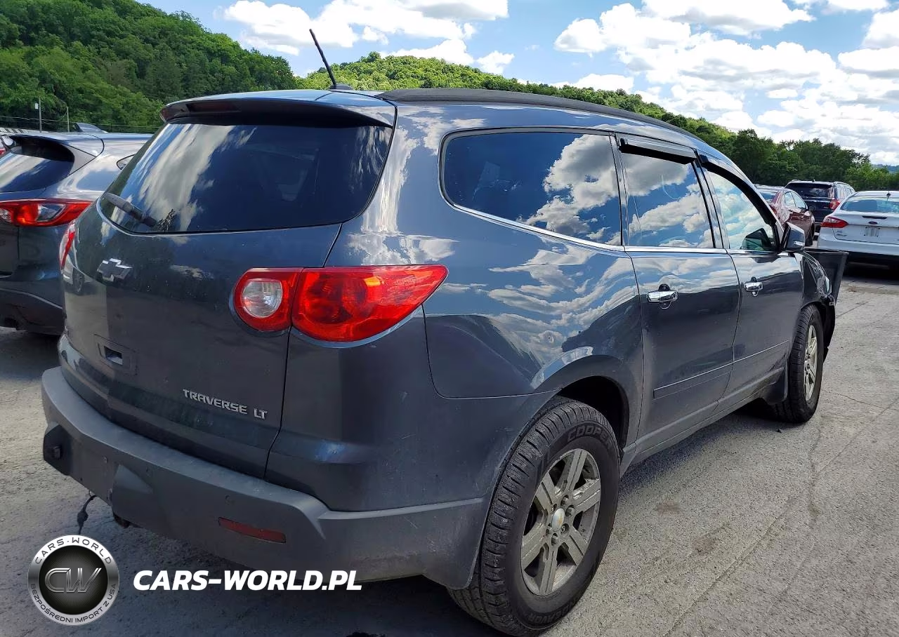 2012 Chevrolet Traverse Lt VIN:1GNKVGED7CJ354117 - 3