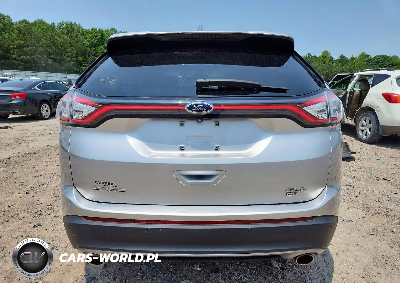 2017 Ford Edge Sel VIN:2FMPK4J81HBC42161 - 6