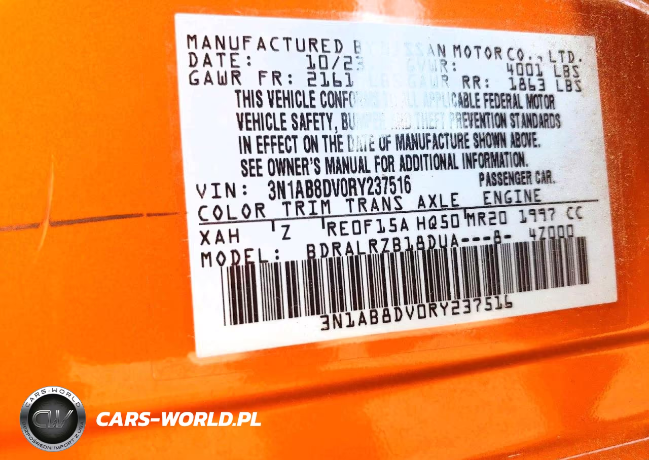 2024 Nissan Sentra Sr VIN:3N1AB8DV0RY237516 - 13
