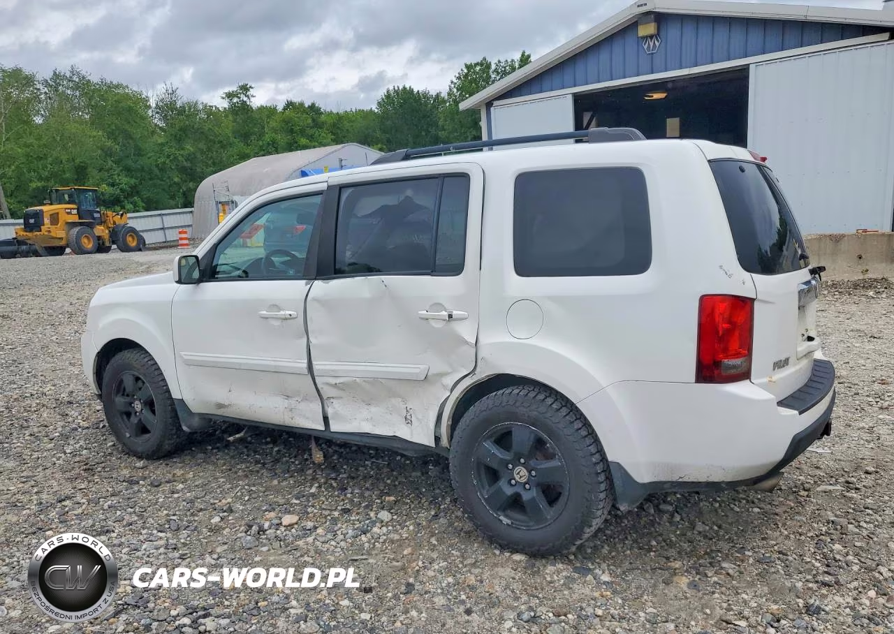 2010 Honda Pilot Exl VIN:5FNYF4H53AB040794 - 2
