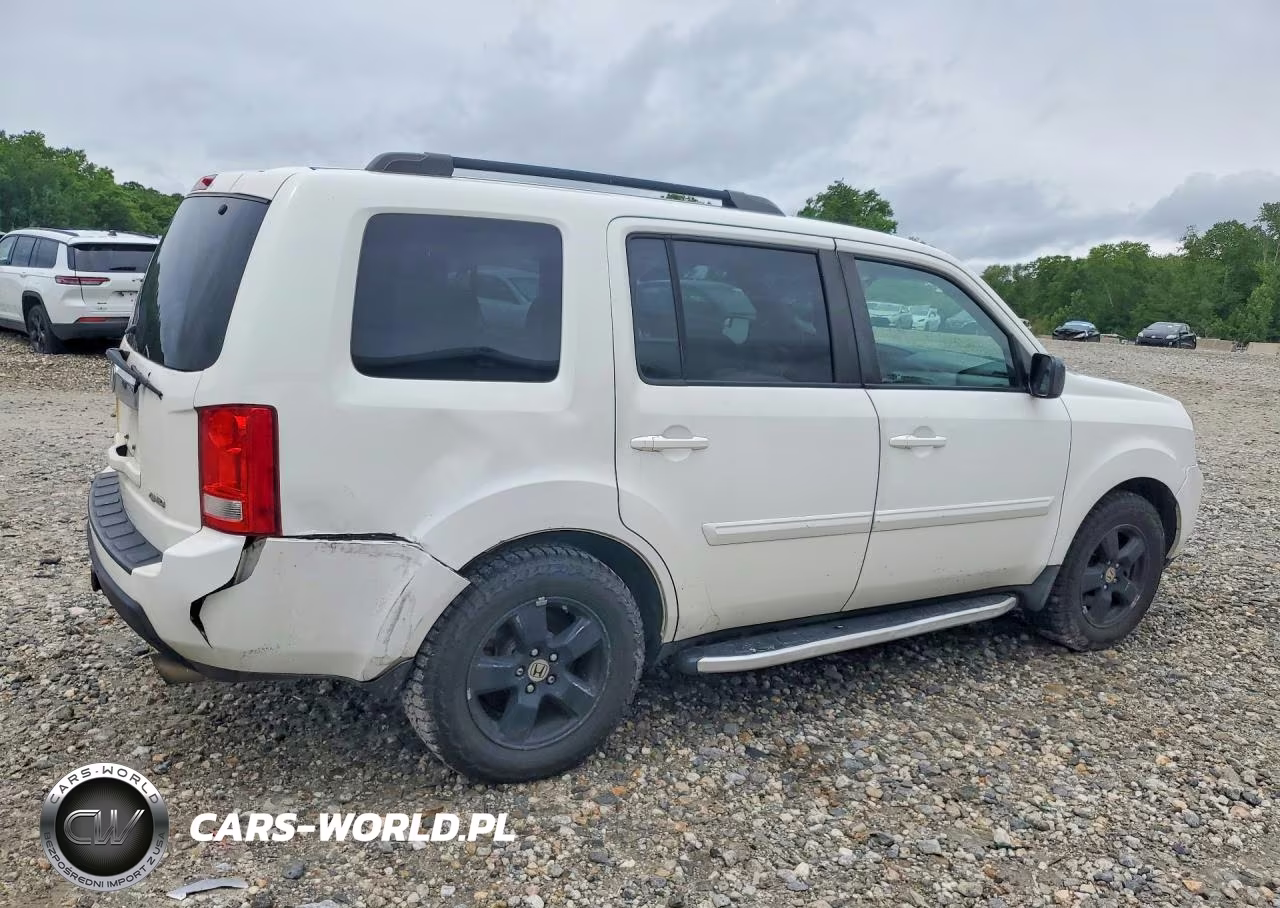 2010 Honda Pilot Exl VIN:5FNYF4H53AB040794 - 3