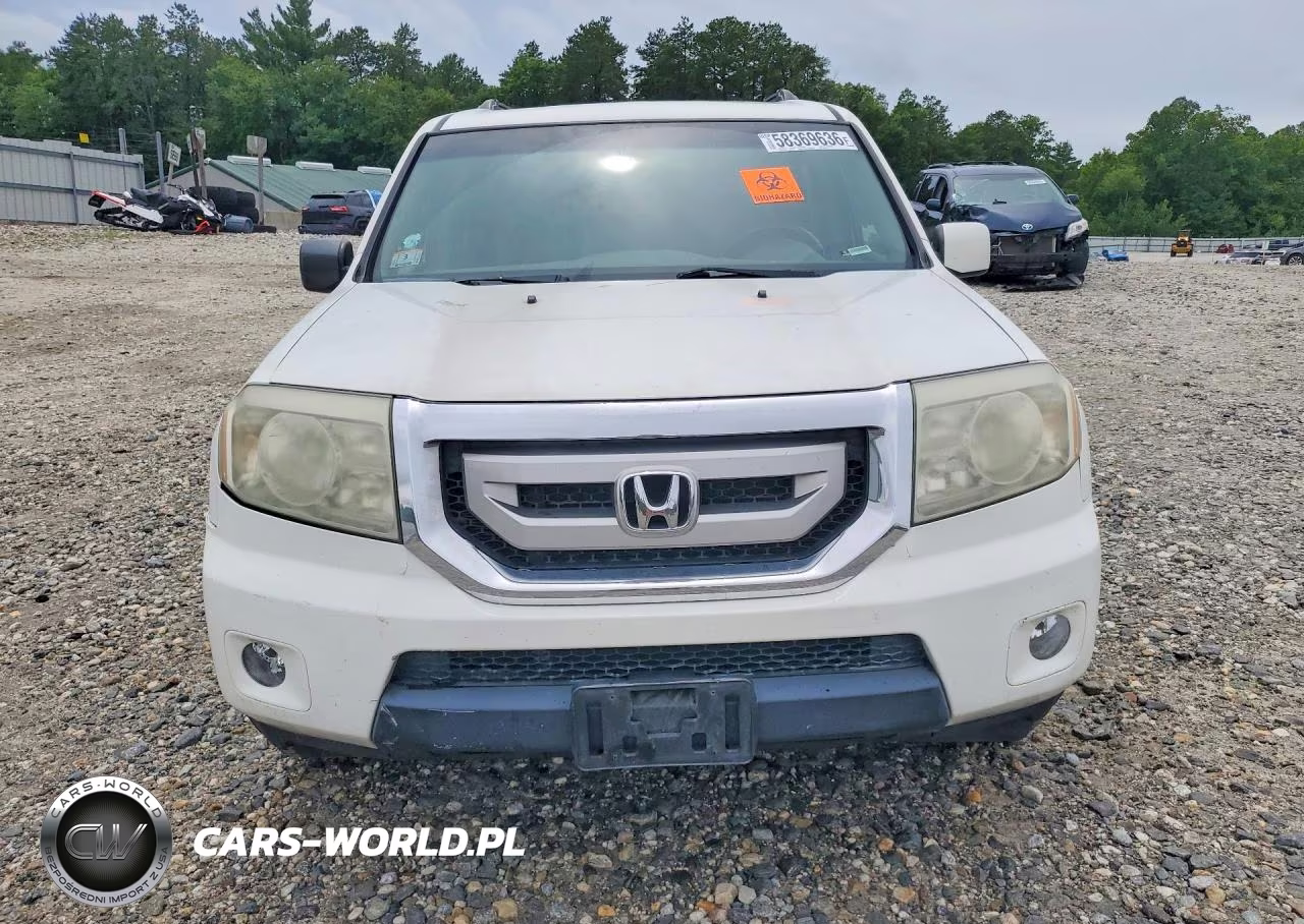 2010 Honda Pilot Exl VIN:5FNYF4H53AB040794 - 5
