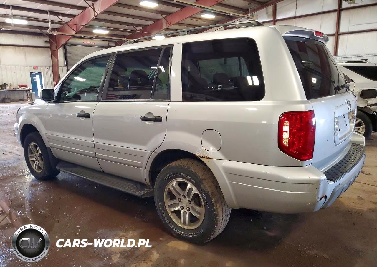 2004 Honda Pilot Exl VIN:2HKYF18544H506883 - 2