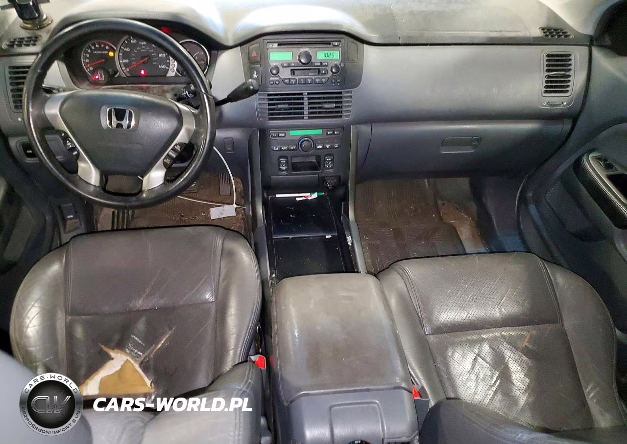 2004 Honda Pilot Exl VIN:2HKYF18544H506883 - 8
