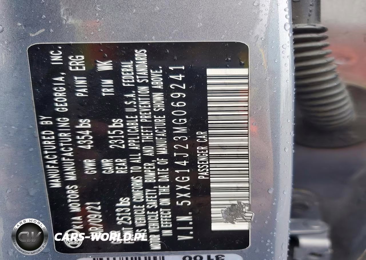 2021 Kia K5 Lxs VIN:5XXG14J23MG069241 - 12