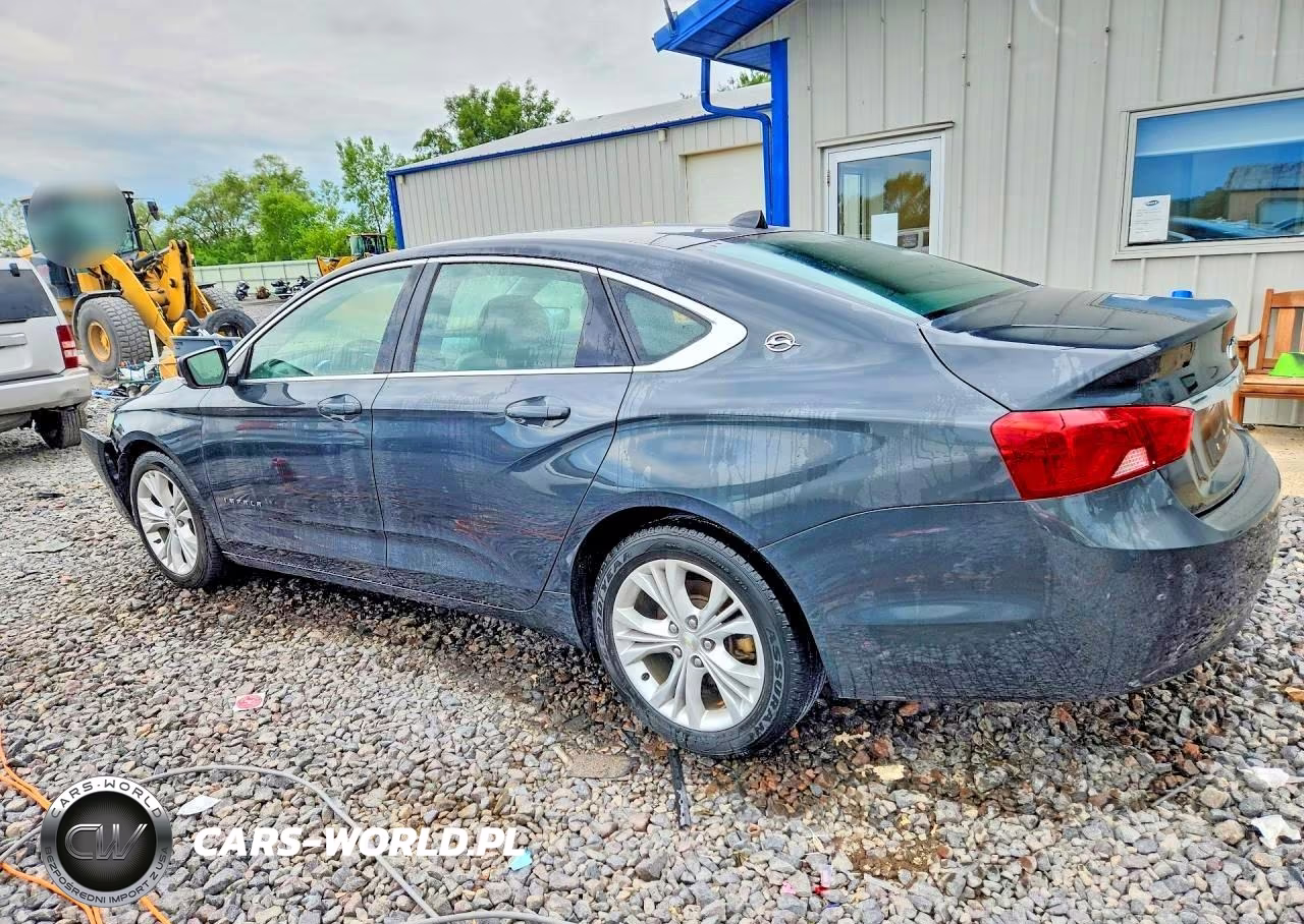 2014 Chevrolet Impala Lt VIN:2G1125S33E9288556 - 2