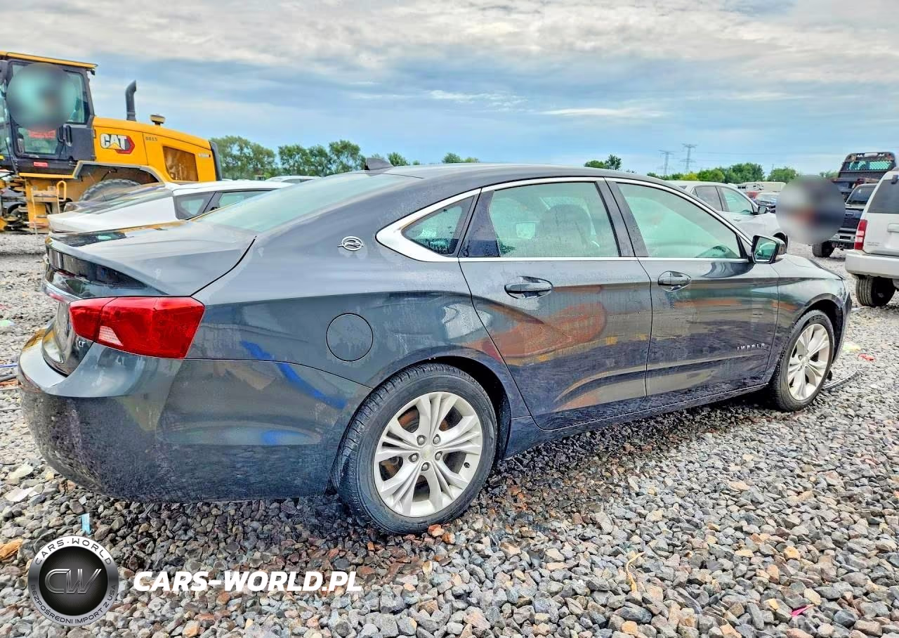 2014 Chevrolet Impala Lt VIN:2G1125S33E9288556 - 3