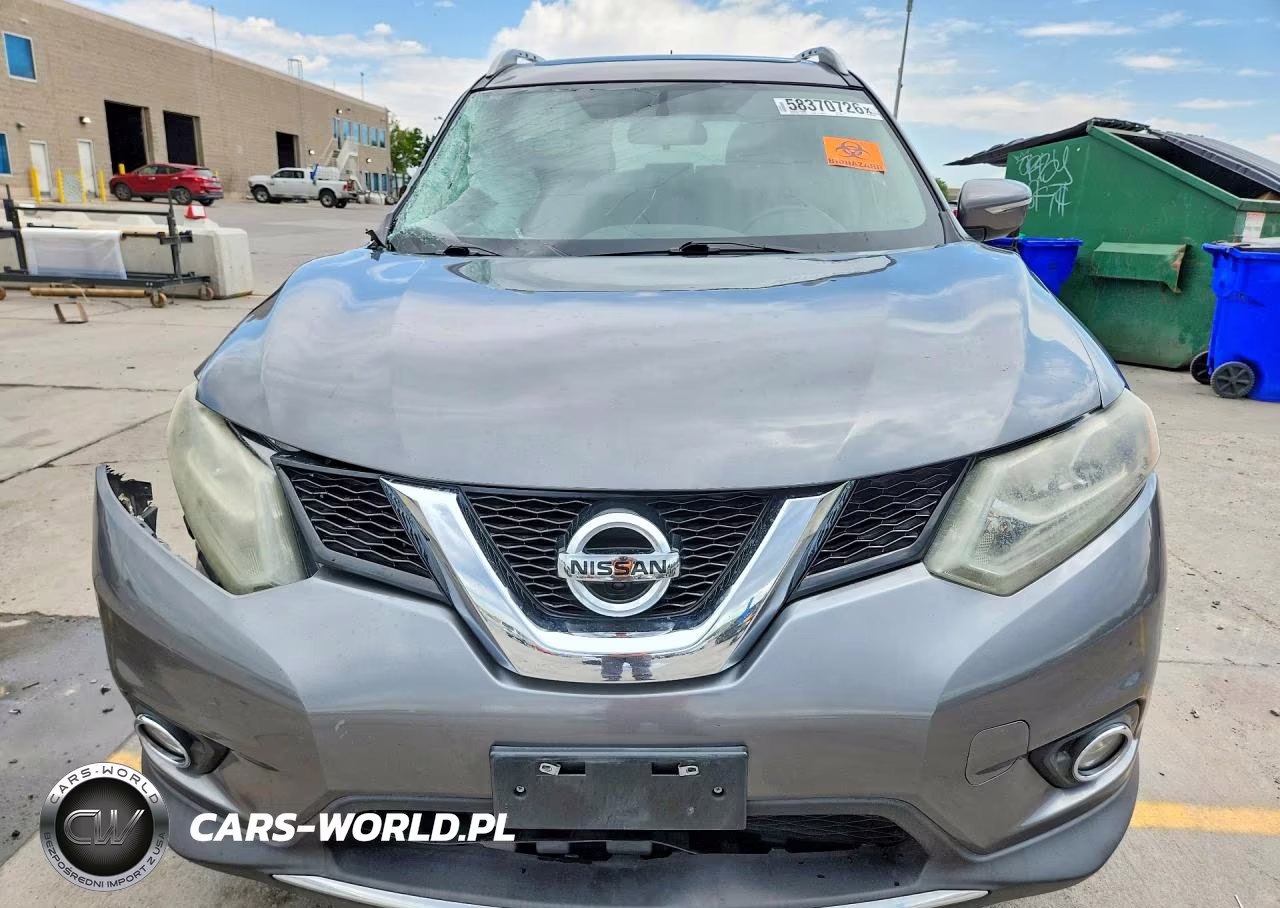 2015 Nissan Rogue Sl VIN:5N1AT2MV6FC834287 - 5