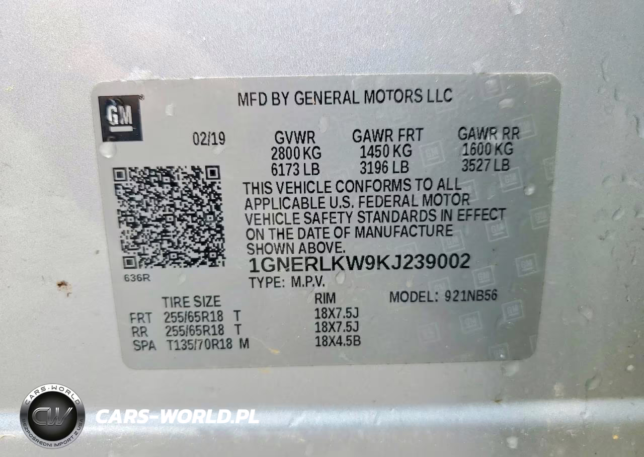 2019 Chevrolet Traverse Ls VIN:1GNERLKW9KJ239002 - 14
