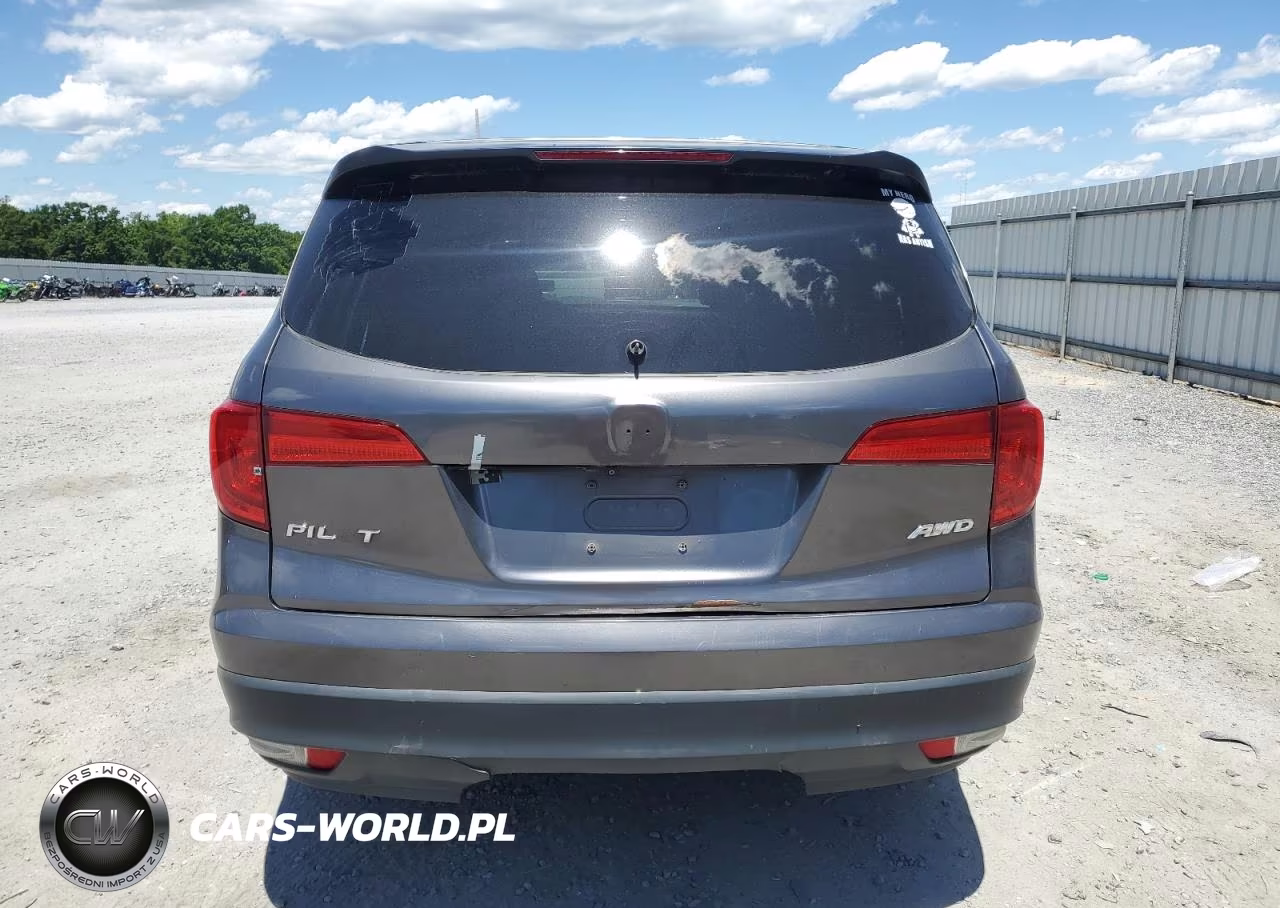 2016 Honda Pilot Lx VIN:5FNYF6H15GB112578 - 6