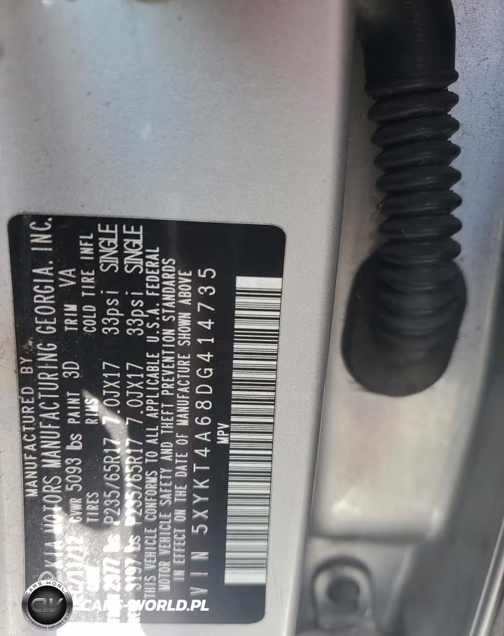 2013 Kia Sorento Lx VIN:5XYKT4A68DG414735 - 13