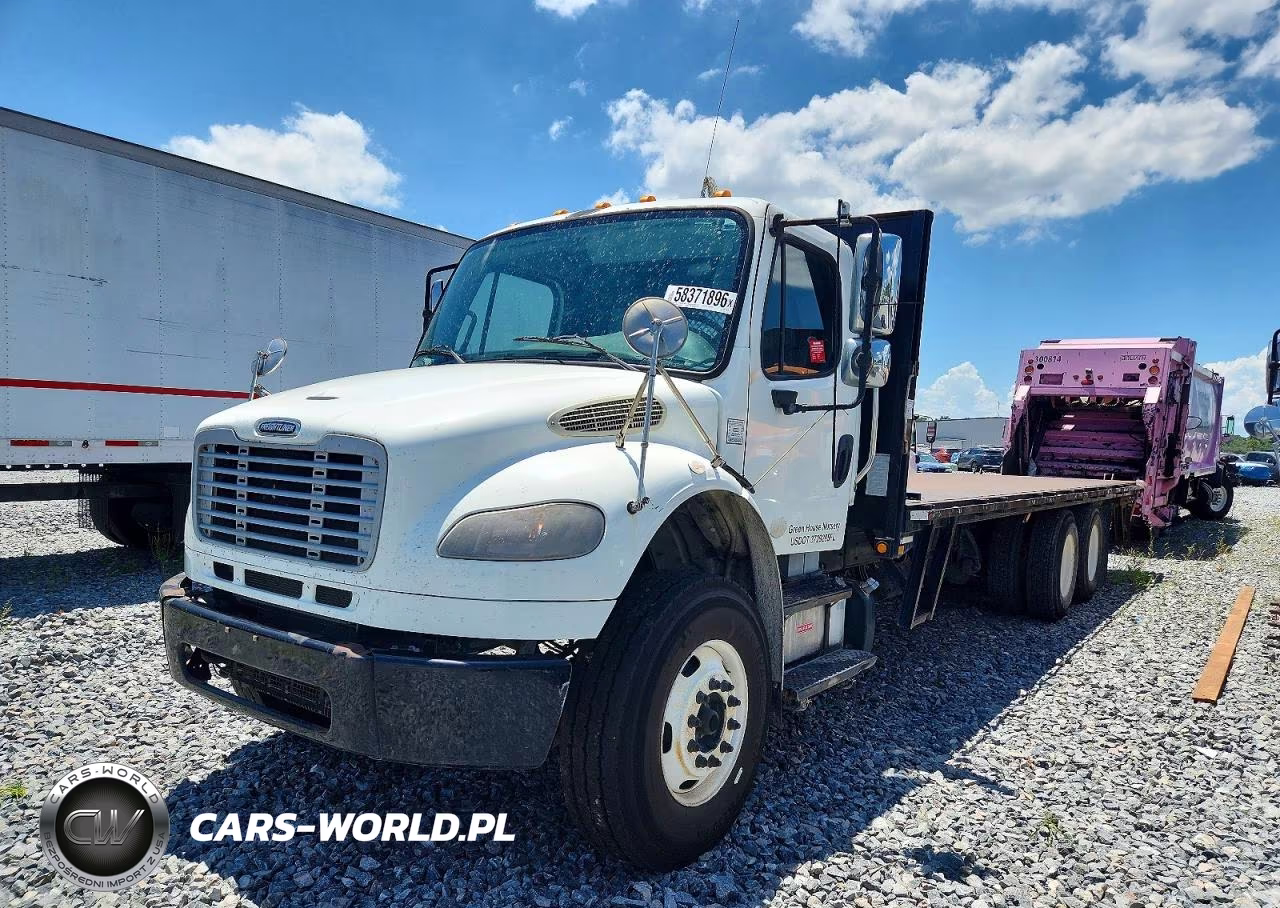2014 Freightliner Business Class M2 Flatbed Truck VIN:3ALHCYCY9EDFV8588 - 2