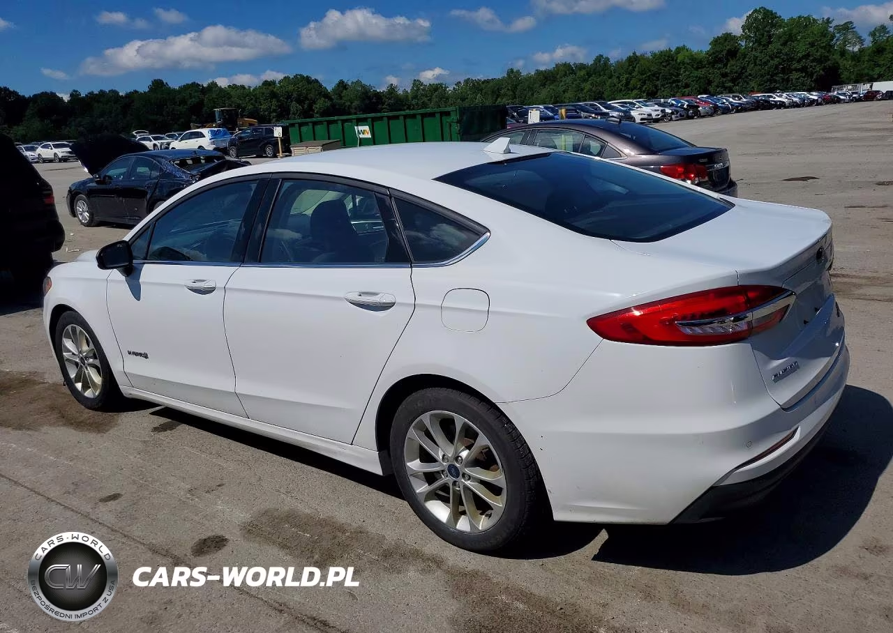 2019 Ford Fusion Se VIN:3FA6P0LU0KR184966 - 2