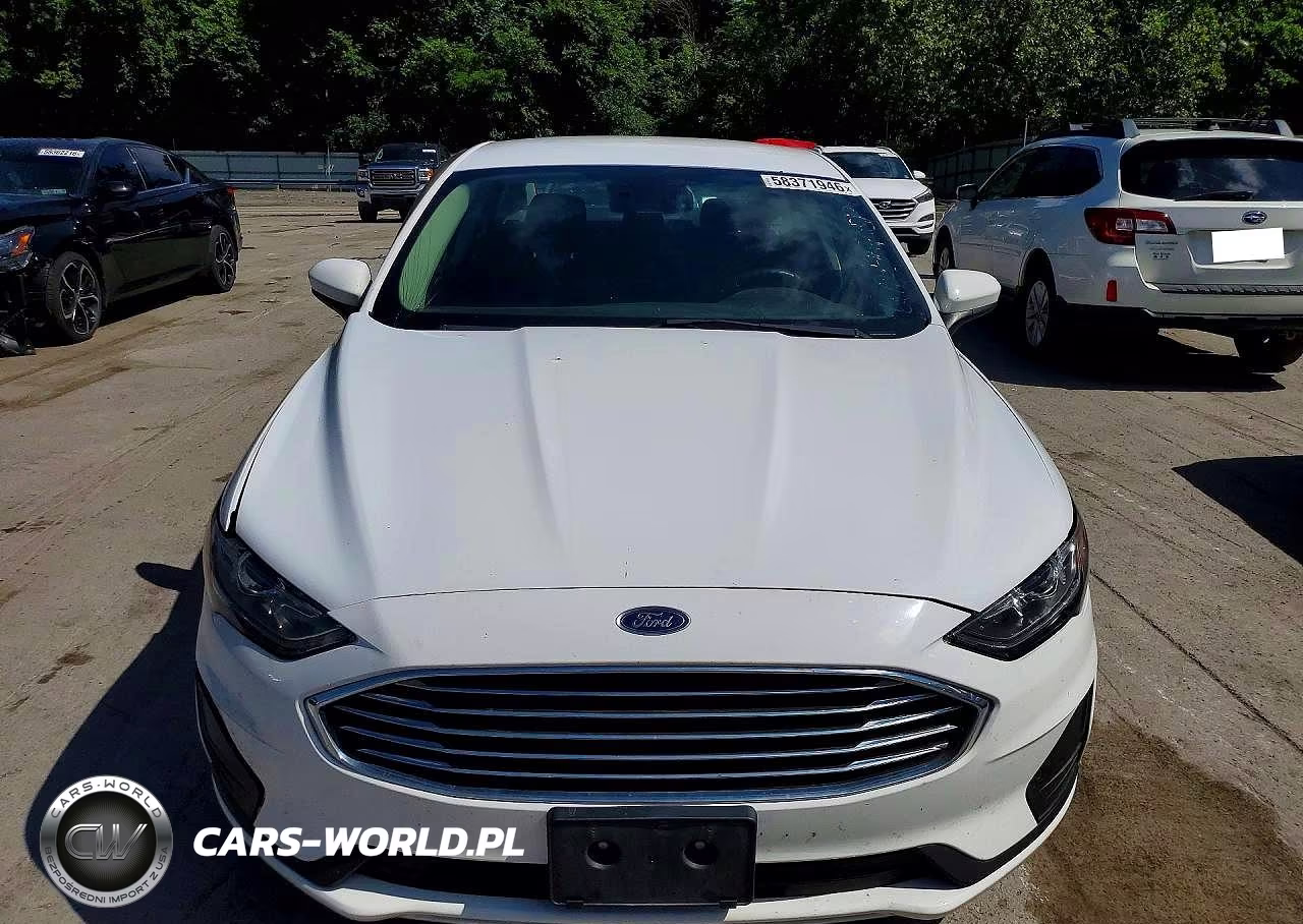 2019 Ford Fusion Se VIN:3FA6P0LU0KR184966 - 5