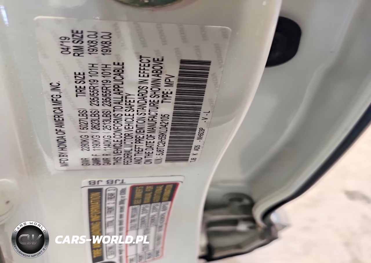 2019 Acura Rdx Technology VIN:5J8TC2H59KL042105 - 13