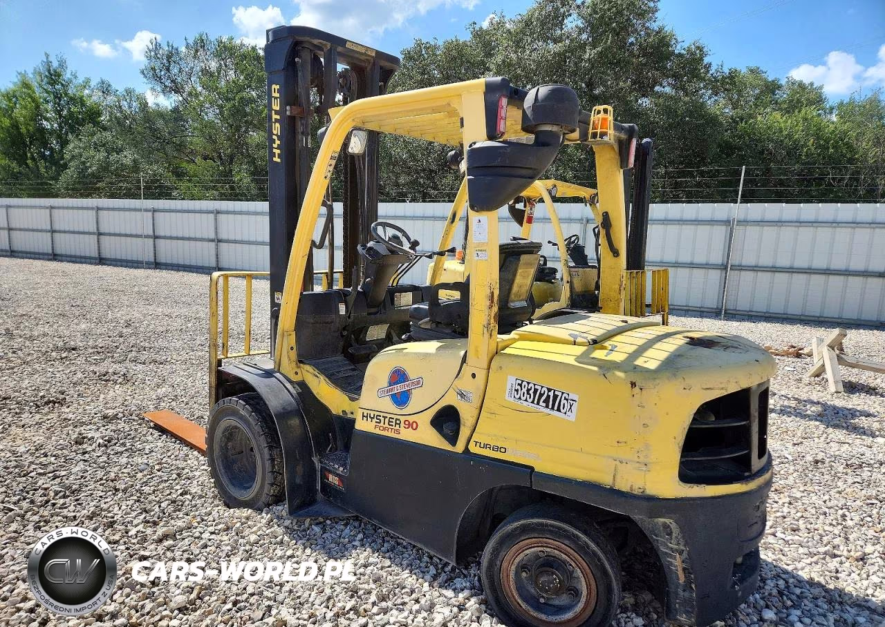 2016 Hyster H90Ft Forklift VIN:000000U005V03753P - 3