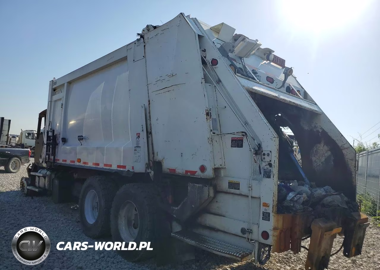 2018 Mack Gu800 Refuse Truck VIN:1M2AX13C0JM041777 - 3