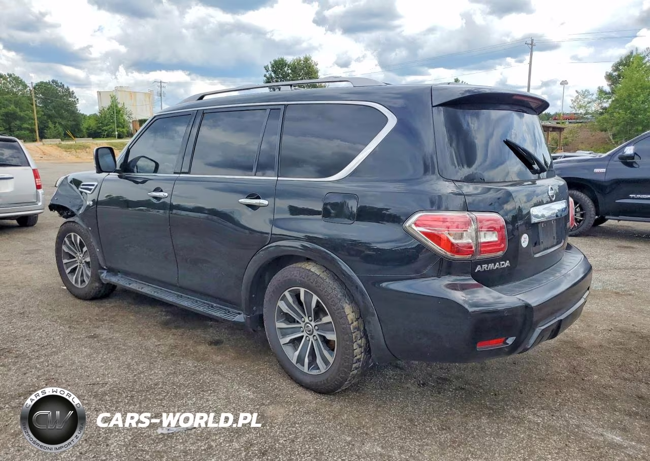 2018 Nissan Armada Sl VIN:JN8AY2ND9JX000841 - 2