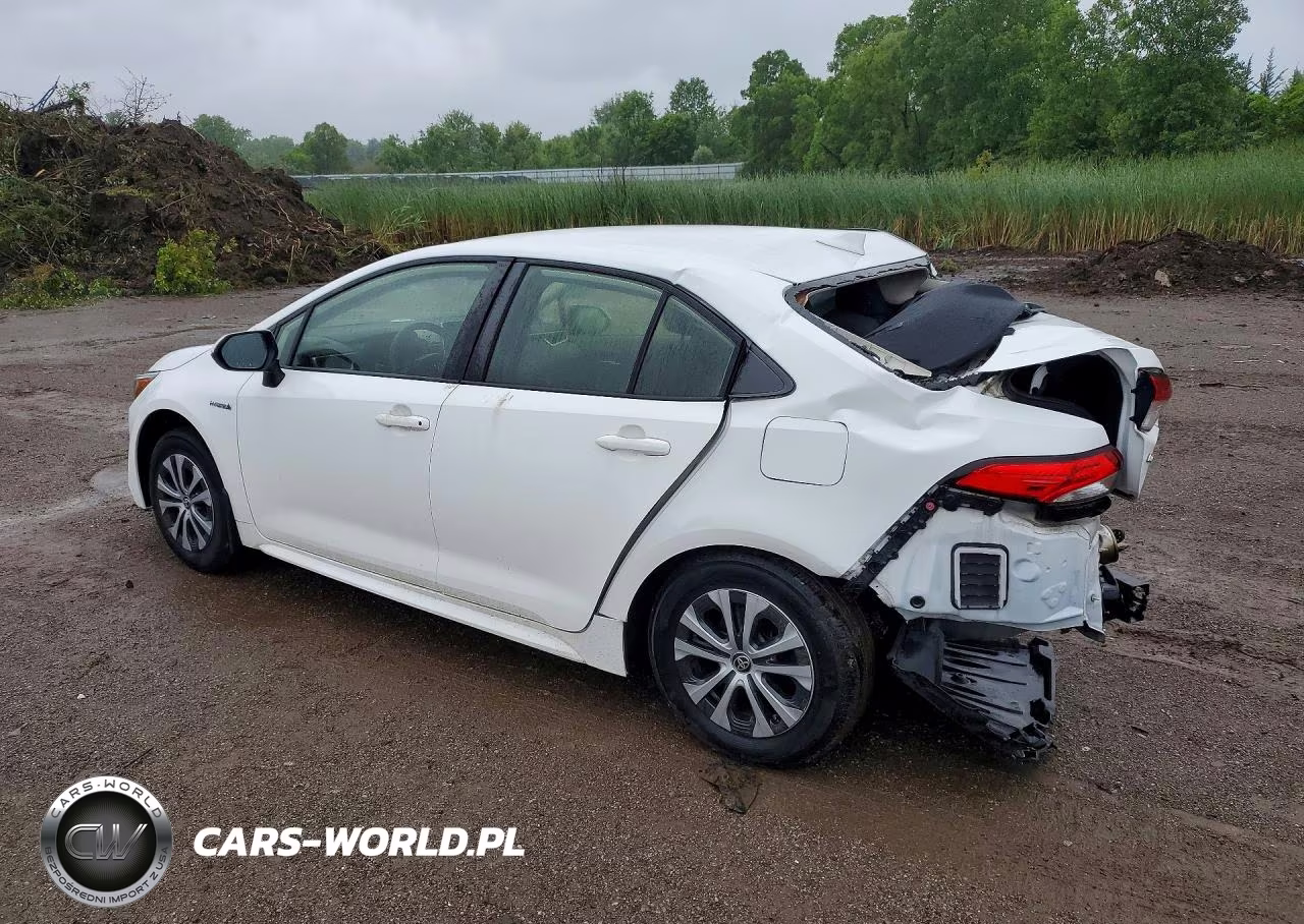2021 Toyota Corolla Le VIN:JTDEAMDE6MJ011178 - 2