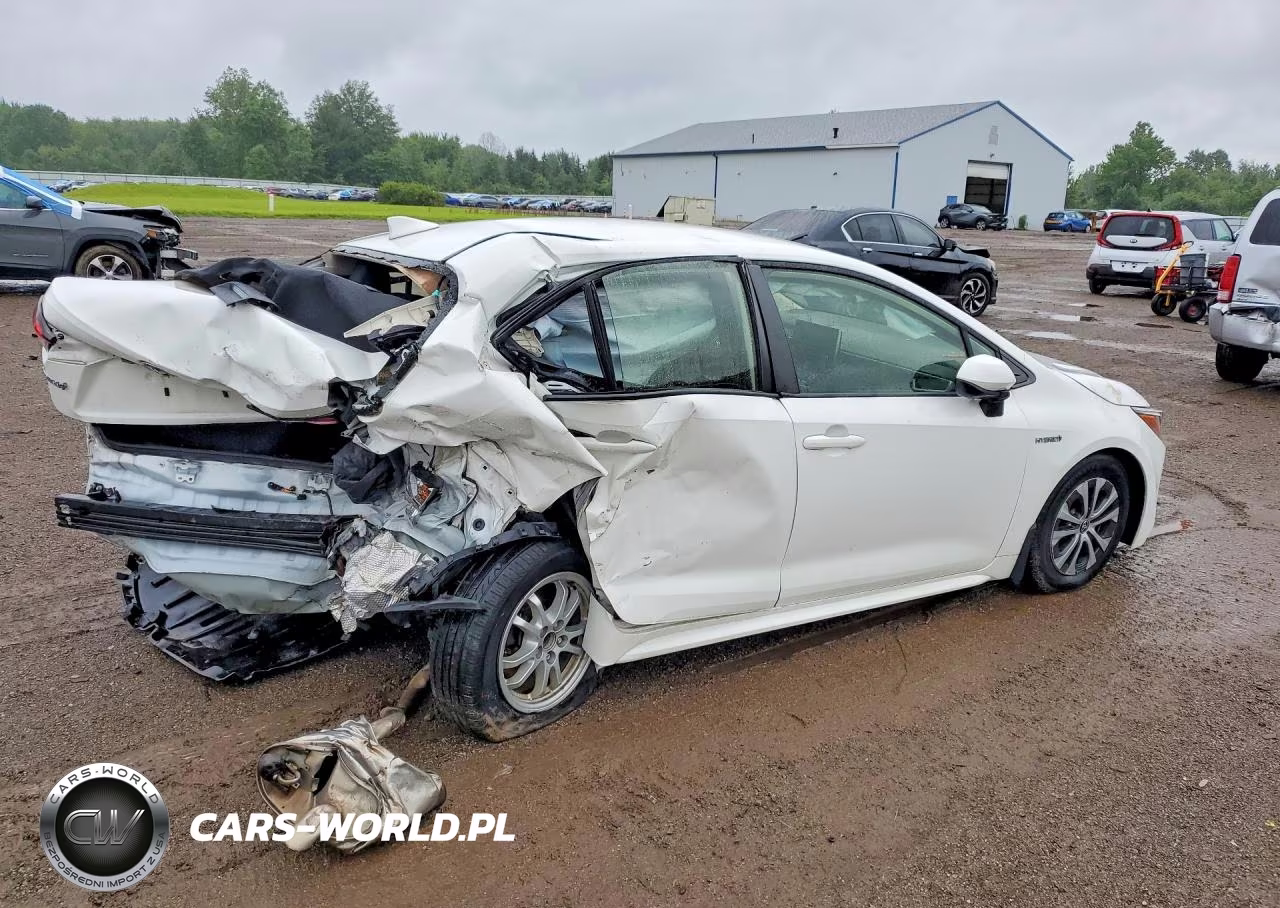 2021 Toyota Corolla Le VIN:JTDEAMDE6MJ011178 - 3