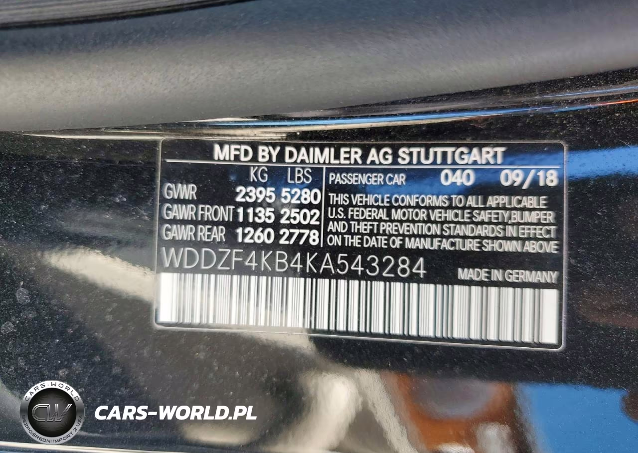 2019 Mercedes-Benz E 300 4Matic VIN:WDDZF4KB4KA543284 - 13