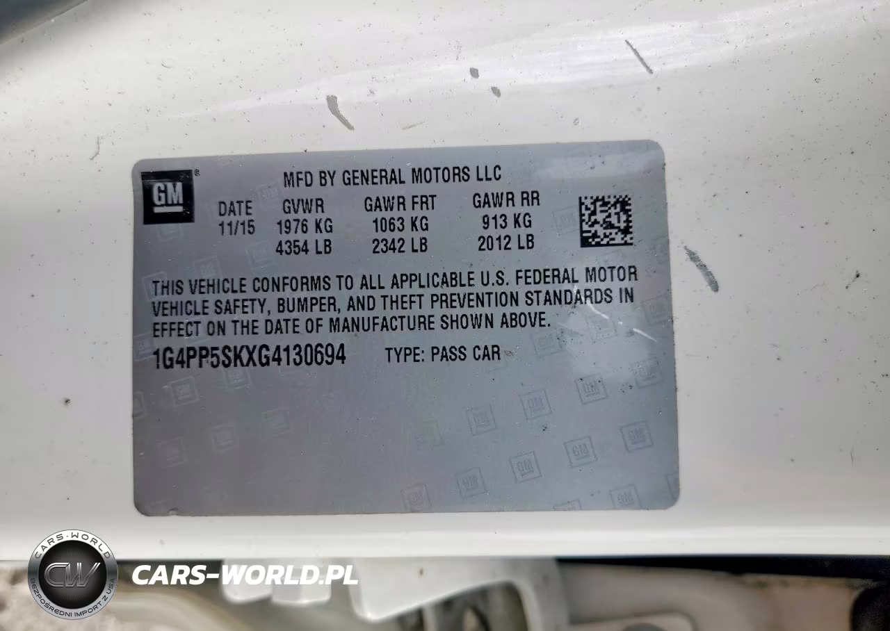 2016 Buick Verano VIN:1G4PP5SKXG4130694 - 13