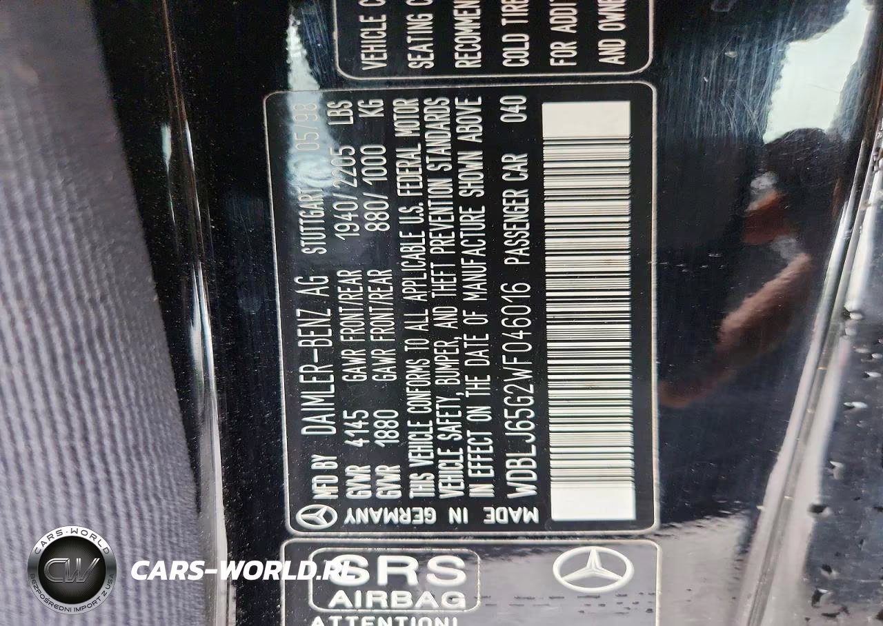 1998 Mercedes-Benz Clk 320 VIN:WDBLJ65G2WF046016 - 13