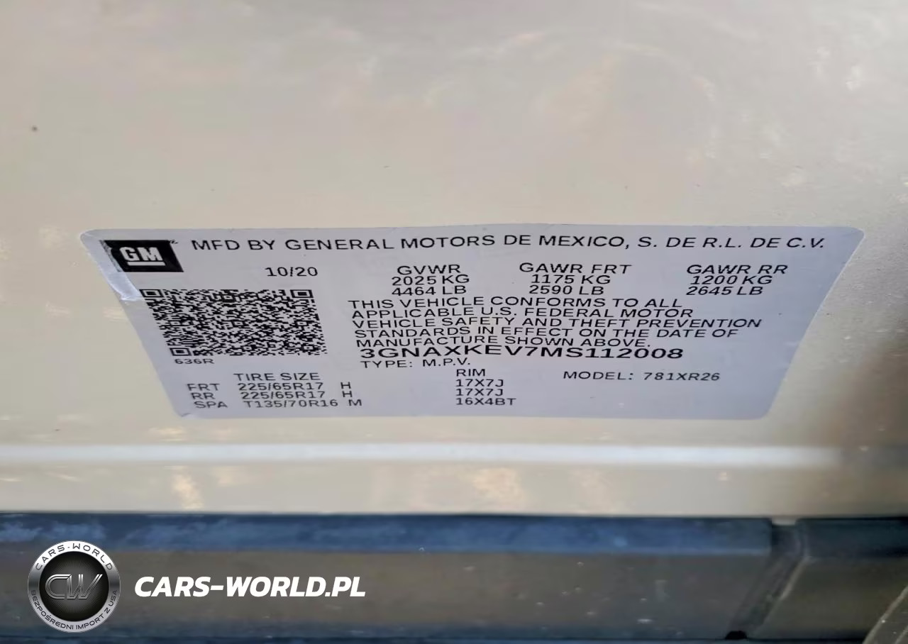 2021 Chevrolet Equinox Lt VIN:3GNAXKEV7MS112008 - 12