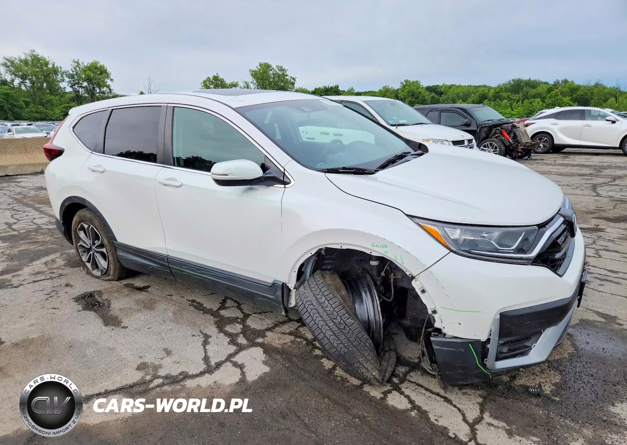 2020 Honda Cr-V Ex VIN:2HKRW2H52LH680346 - 4