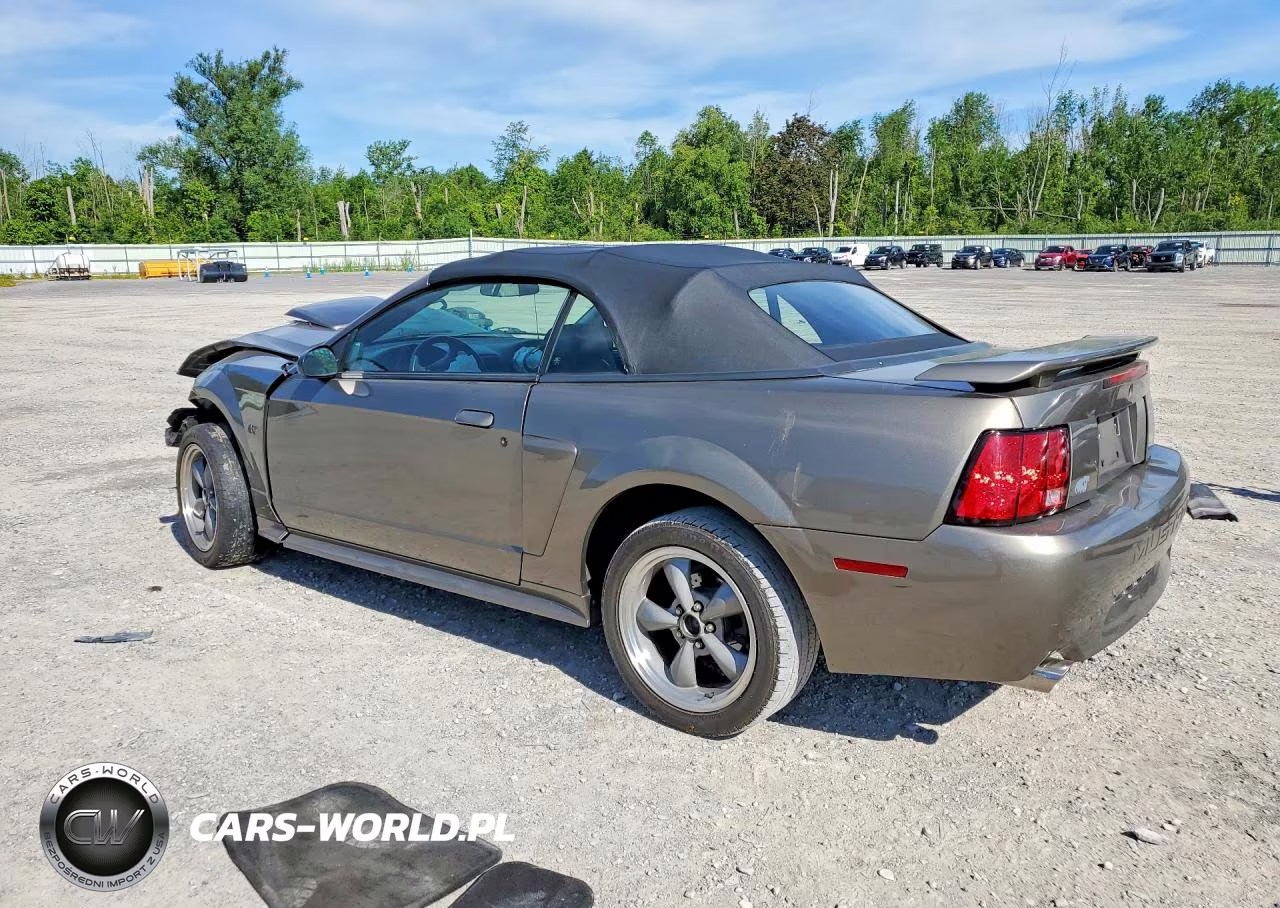 2002 Ford Mustang Gt VIN:1FAFP45XX2F132854 - 2