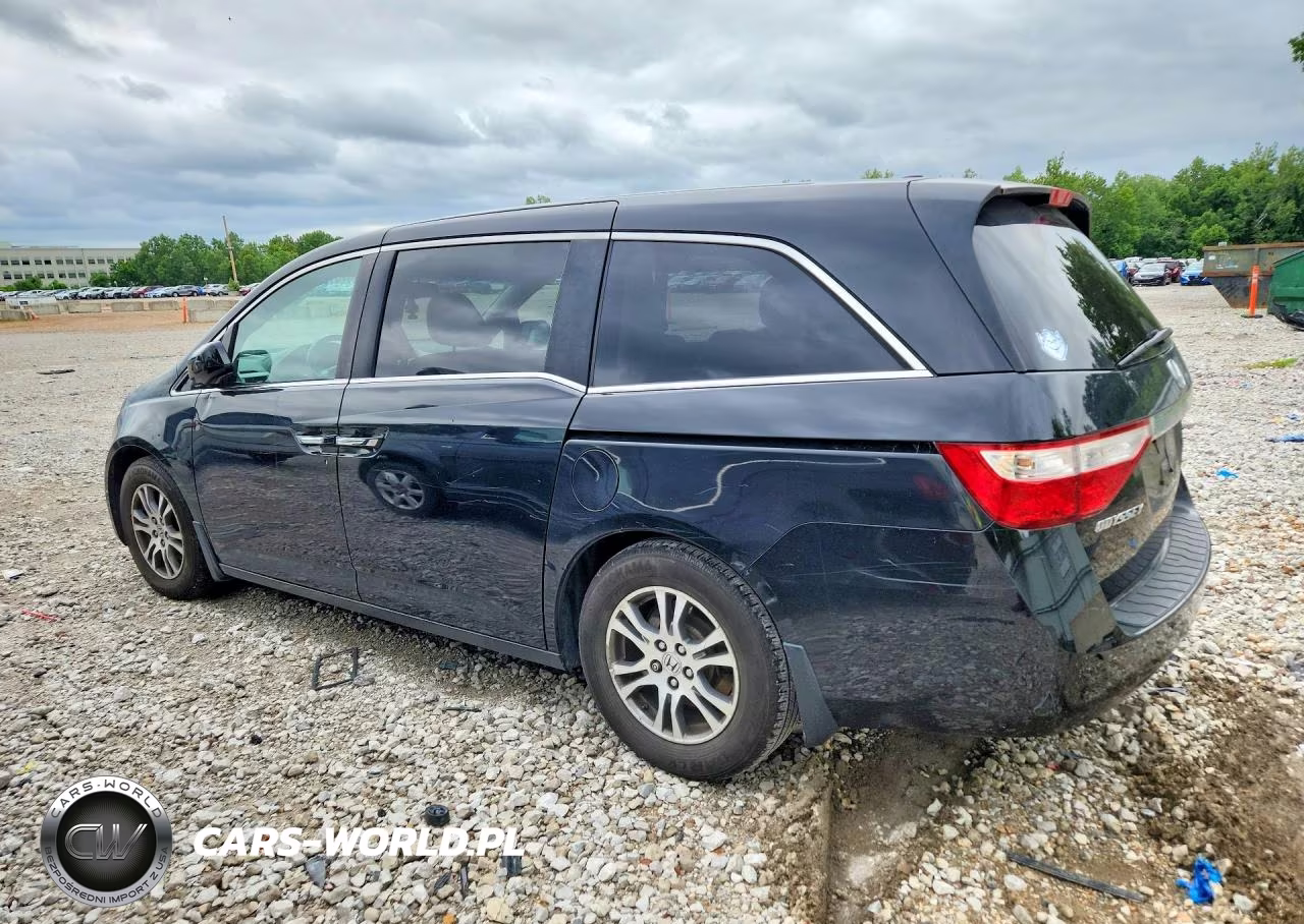2011 Honda Odyssey Exl VIN:5FNRL5H61BB055565 - 2