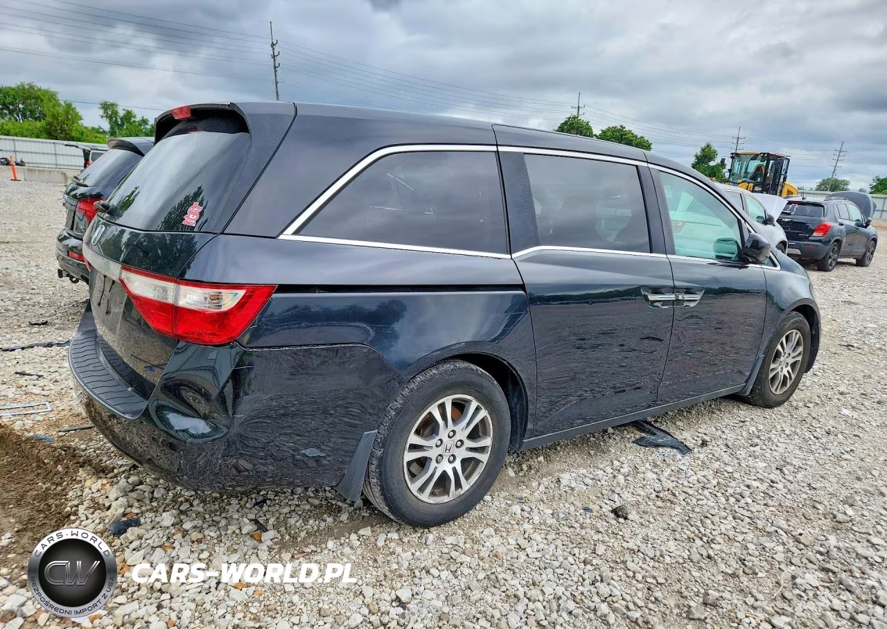 2011 Honda Odyssey Exl VIN:5FNRL5H61BB055565 - 3