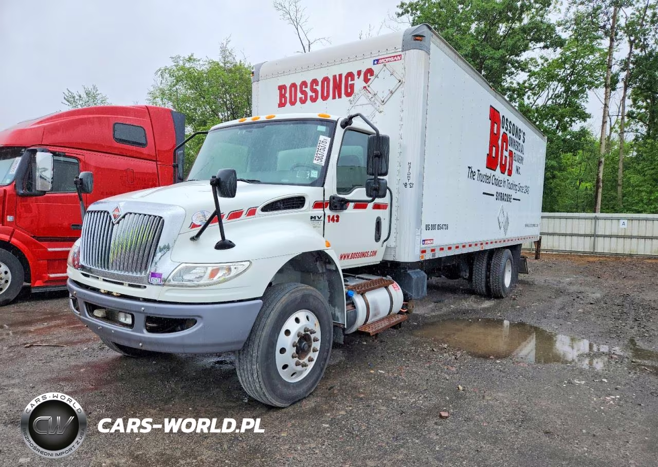 2020 International Mv607 Box Truck VIN:3HAEUMMNXLL365831 - 2
