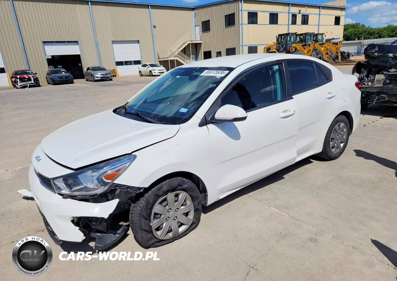 2022 Kia Rio Lx VIN:3KPA24AD9NE486510 - 1