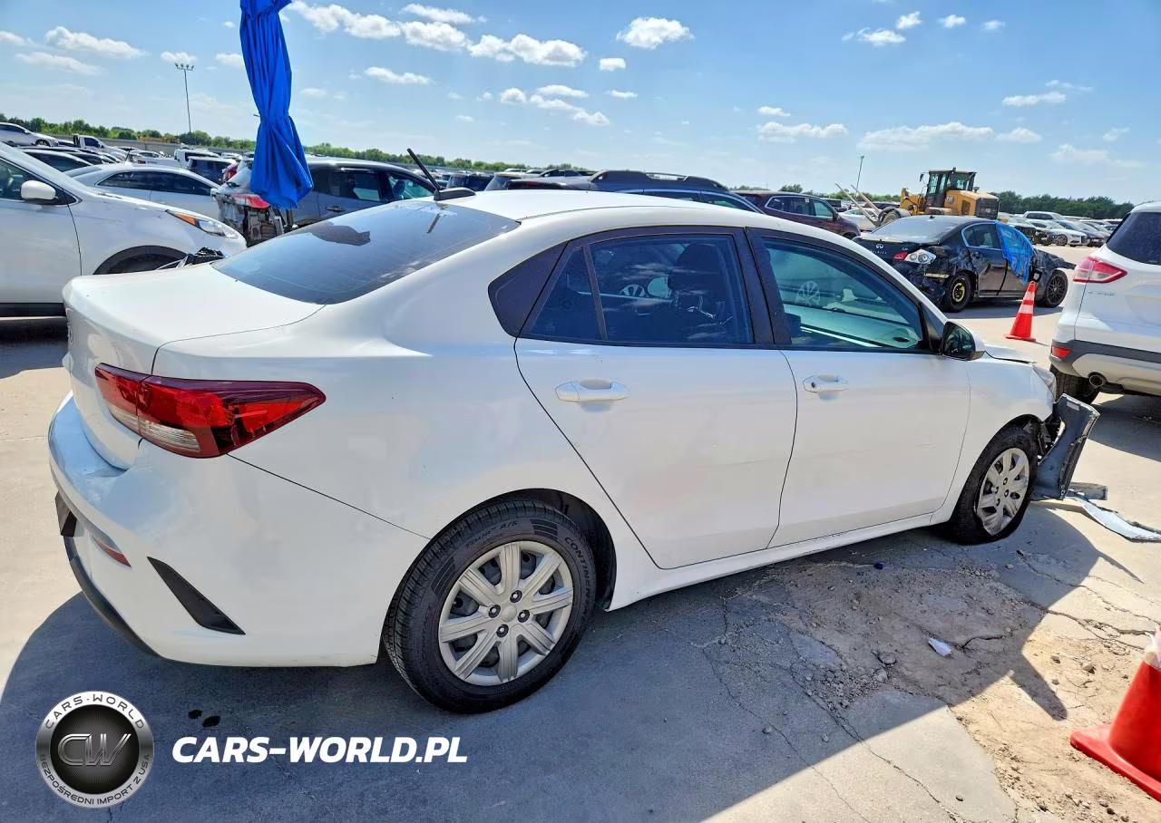 2022 Kia Rio Lx VIN:3KPA24AD9NE486510 - 3