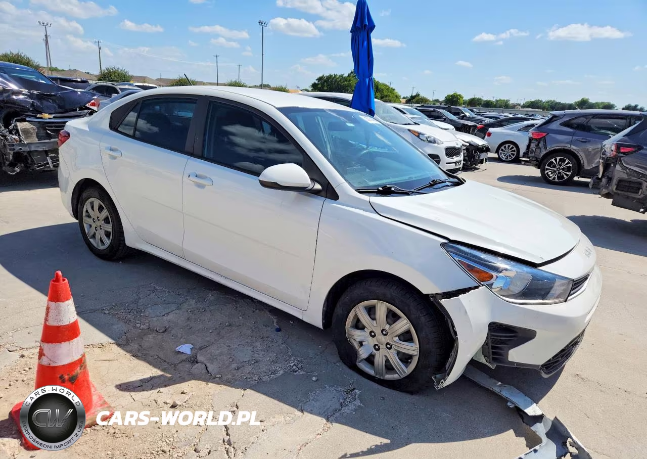 2022 Kia Rio Lx VIN:3KPA24AD9NE486510 - 4