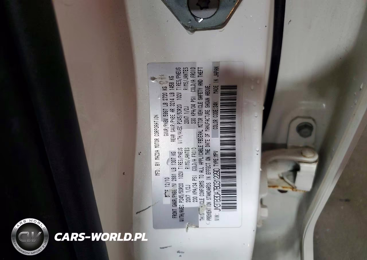 2011 Mazda Cx-9 VIN:JM3TB3DA7B0312290 - 13