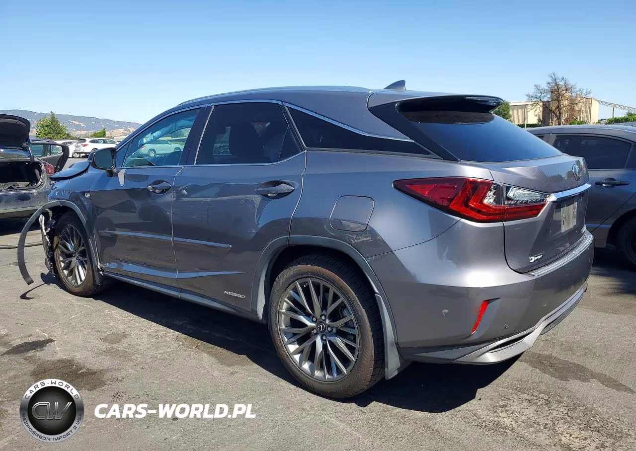 2018 Lexus Rx 450H F Sport VIN:2T2BGMCA7JC027151 - 2