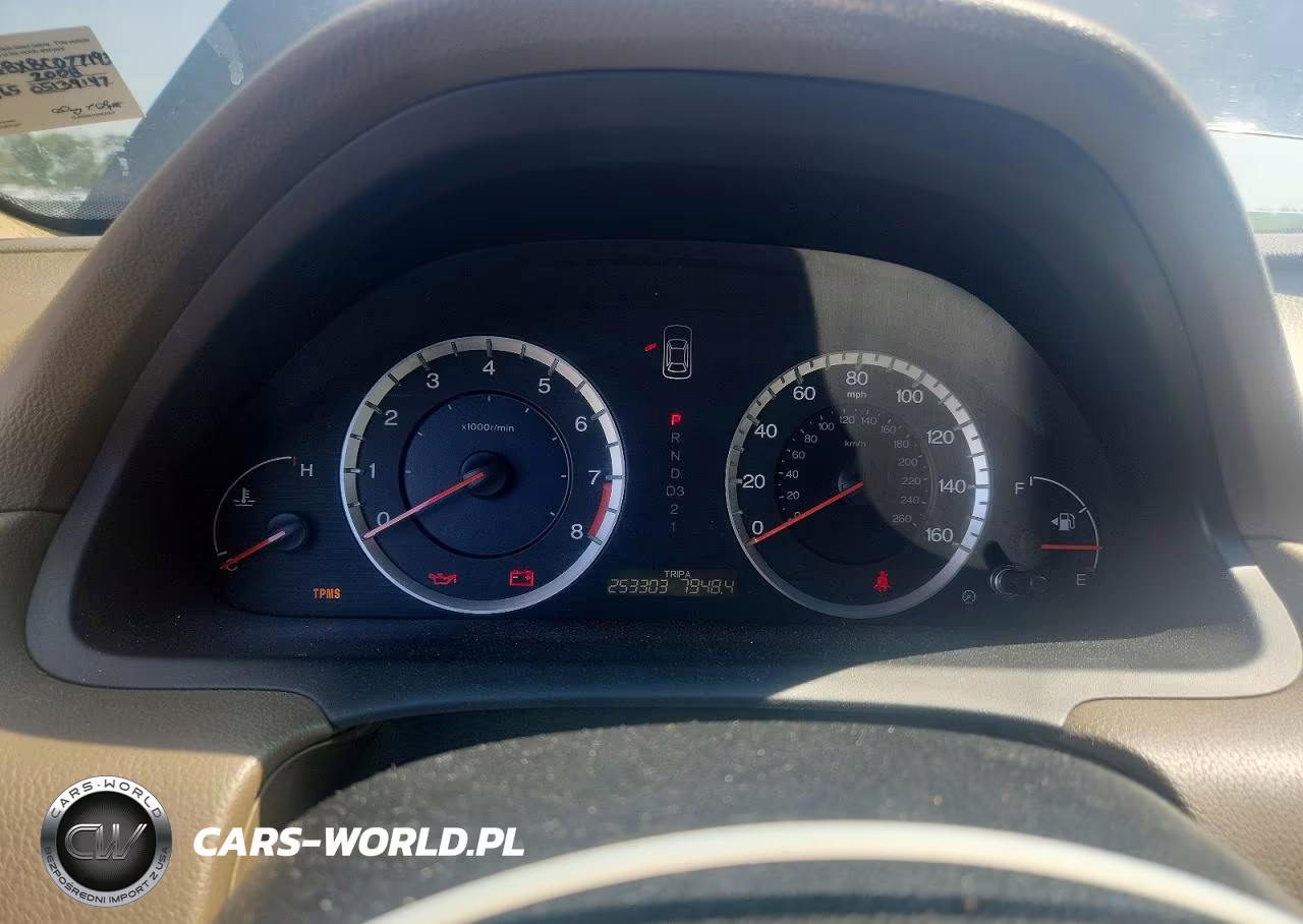 2008 Honda Accord Exl VIN:JHMCP268X8C077193 - 9
