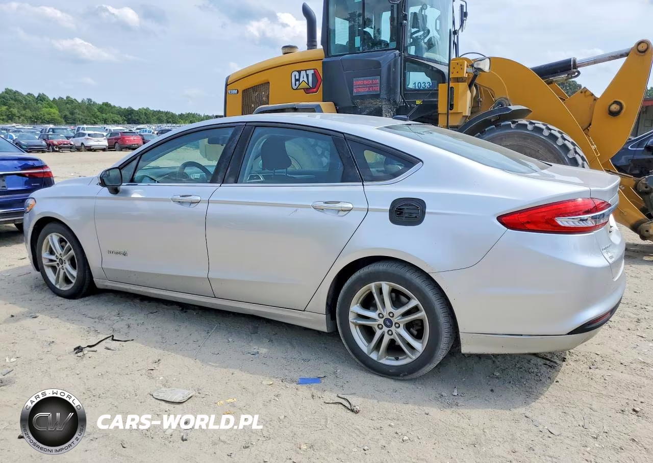 2018 Ford Fusion Se Hybrid VIN:3FA6P0LUXJR116432 - 2