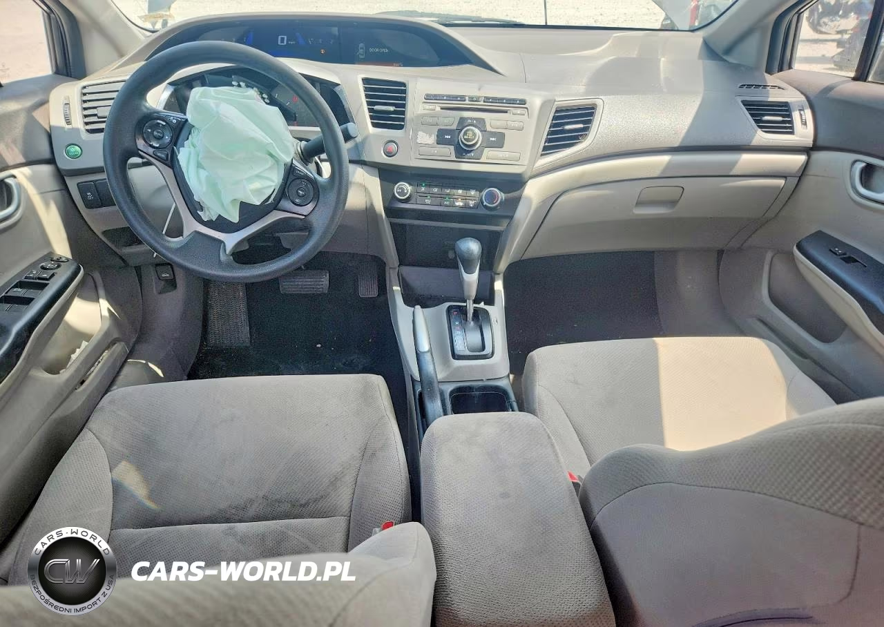 2012 Honda Civic Lx VIN:2HGFB2F57CH608652 - 8