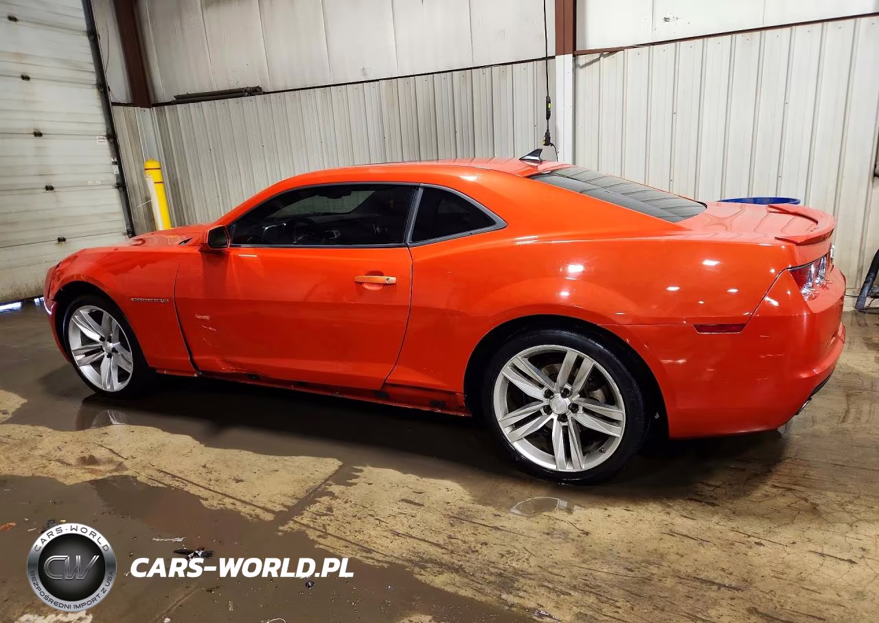 2012 Chevrolet Camaro Lt VIN:2G1FC1E39C9126371 - 2