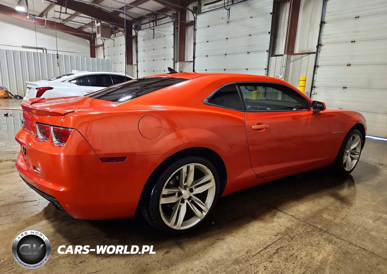 2012 Chevrolet Camaro Lt VIN:2G1FC1E39C9126371 - 3