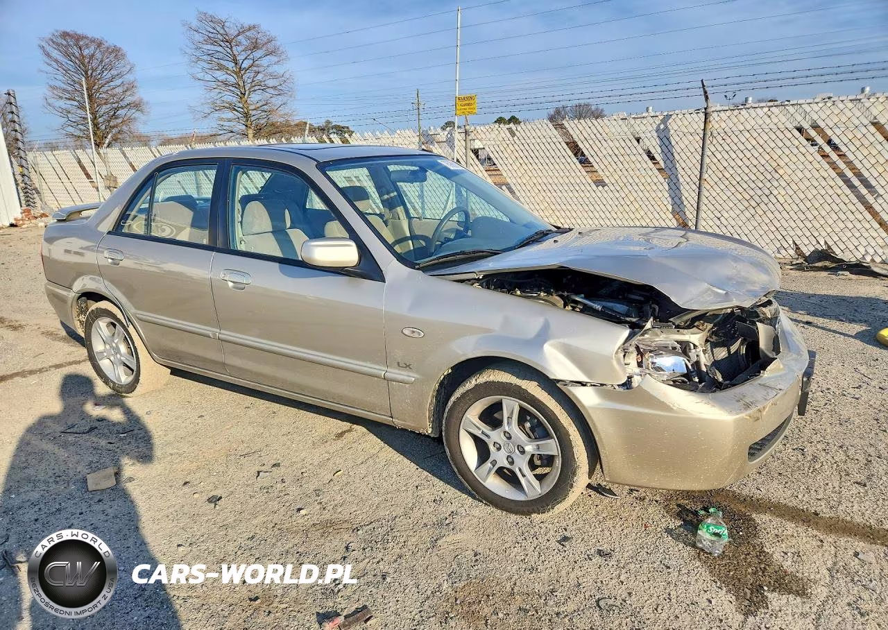2003 Mazda Protege Dx VIN:JM1BJ225830108526 - 4