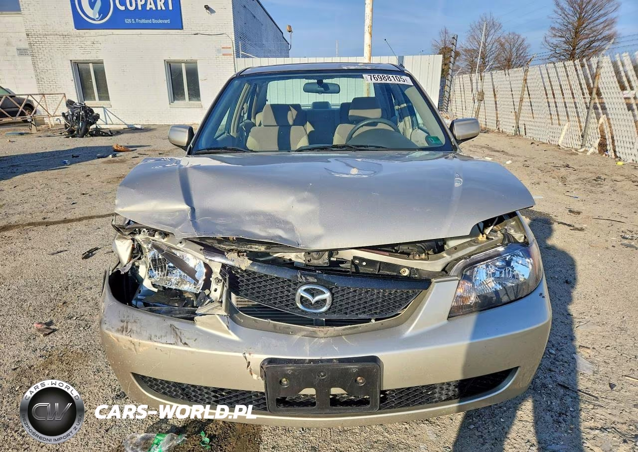 2003 Mazda Protege Dx VIN:JM1BJ225830108526 - 5