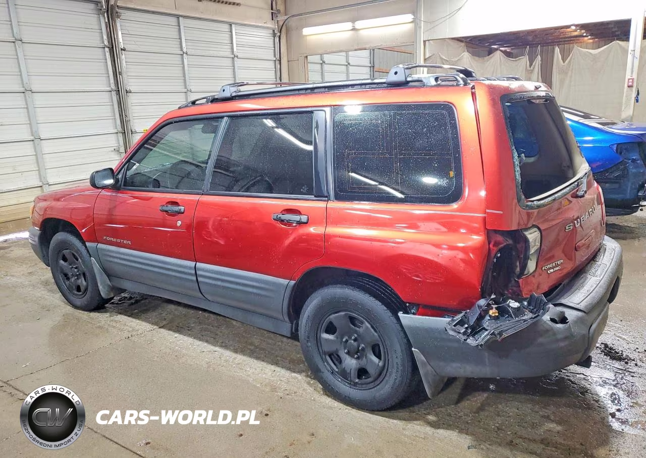 2002 Subaru Forester L VIN:JF1SF63592G754371 - 2