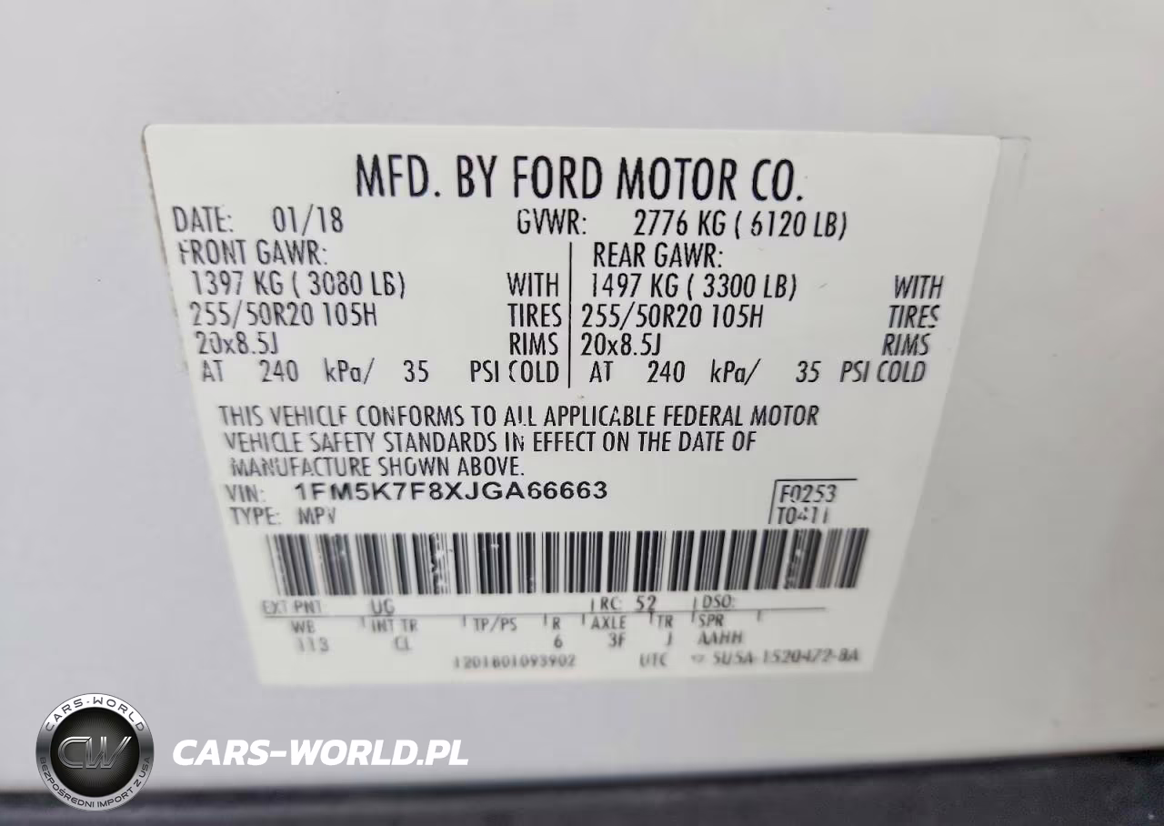 2018 Ford Explorer Limited VIN:1FM5K7F8XJGA66663 - 13